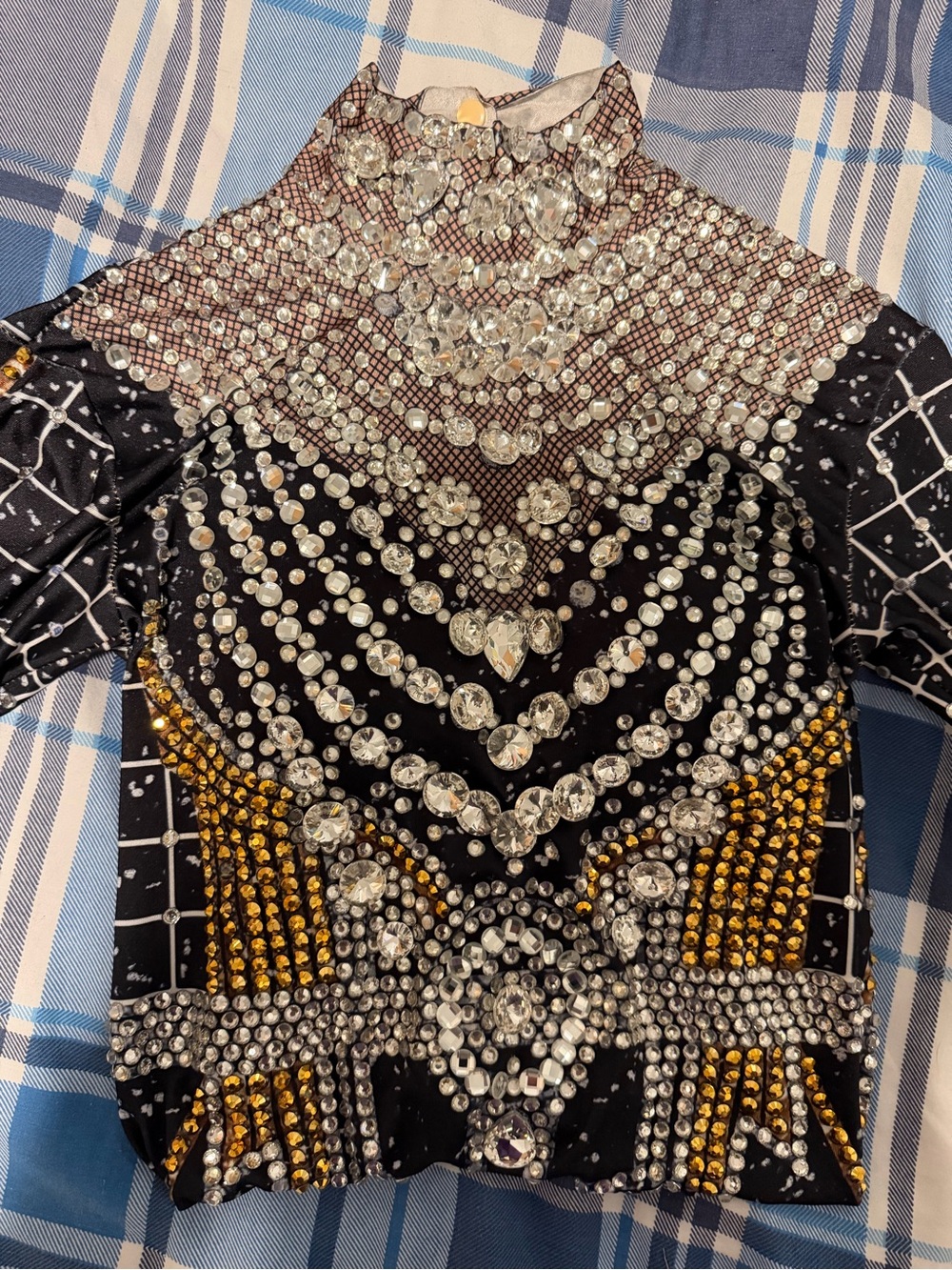 Handmade Crystal Jumpsuit - Picture 6 of 6